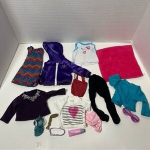 JOURNEY GIRLS 18” doll clothes lot